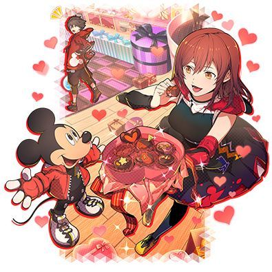 ケイ＆ミッキーマウス（甘い物好きリーダーが来る前に…♪）の画像