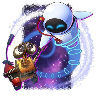 ウォーリー＆イヴ（無重力空間での調和のダンス）の画像