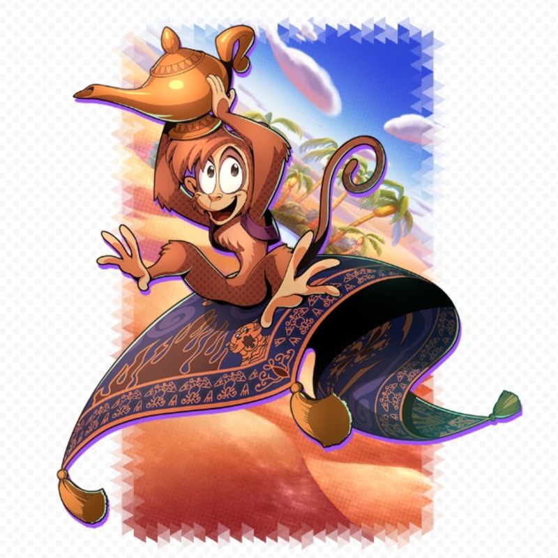 アブー＆魔法のじゅうたん（頼れる仲間たち）の画像