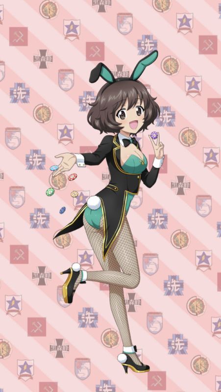 秋山 優花里［バニーガール2023］ - ガルパン戦車道大作戦！攻略