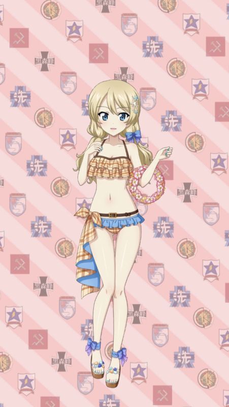 ガールズ＆パンツァー劇場版『ダージリン水着Ver.限定版』特別復刻 1⁄7