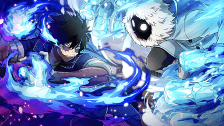 蒼炎と氷の激突