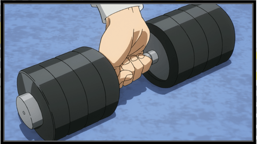 緑谷の鉄アレイ