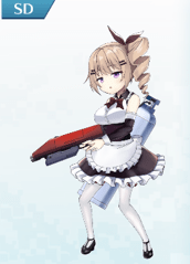 逢沢永夏(洗浄メイド)のデフォルメ画像