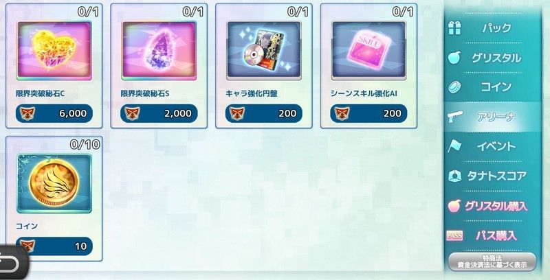 限界突破に必要なアイテムの入手方法