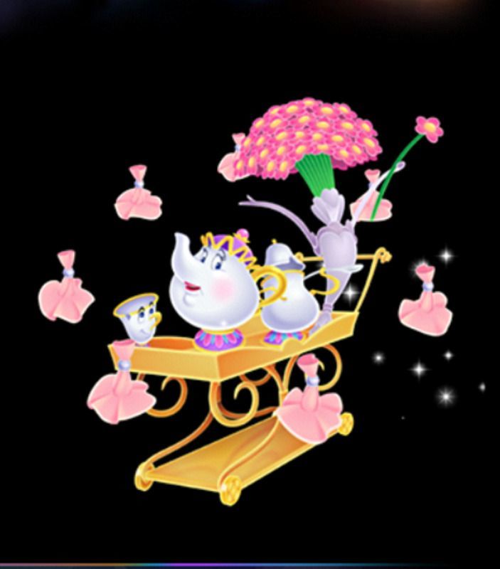 ポット夫人&チップ画像