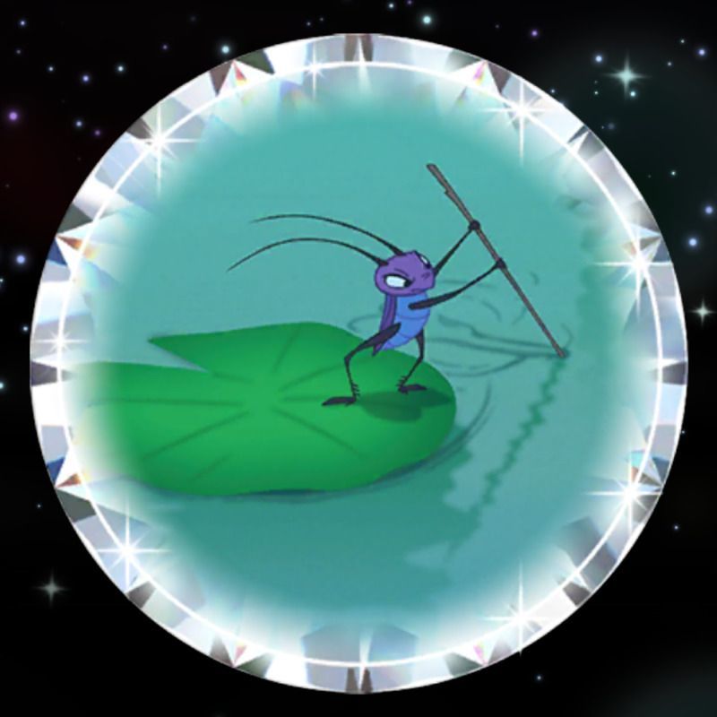 幸運のコオロギ