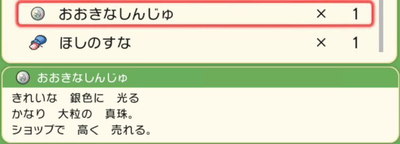 おおきなしんじゅ