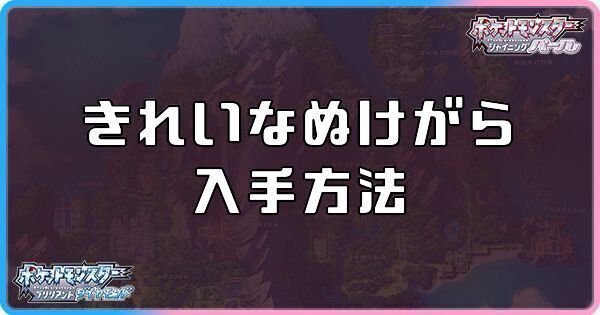 ダイパリメイクのきれいなぬけがらの入手方法