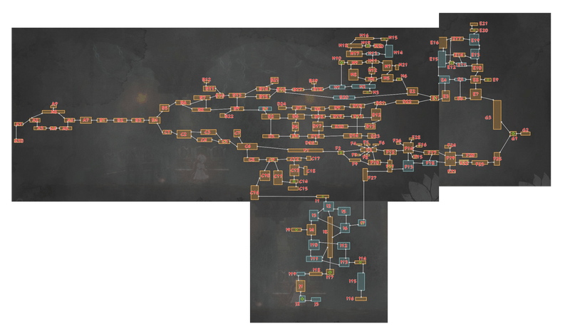 Ender Lilies 攻略チャートと全体マップ エンダーリリィズ Ender Lilies攻略 Gamerch