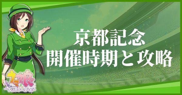 京都記念の開催時期と攻略