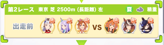 スタミナ必要量