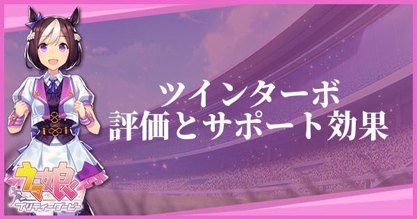 ツインターボ評価とサポート効果