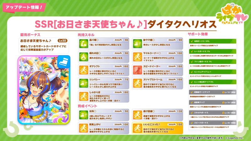 ［お日さま天使ちゃん♪］ダイタクヘリオス