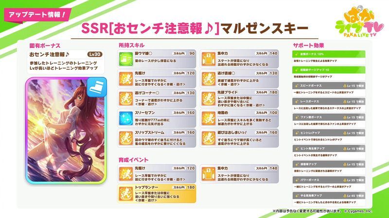 ［おセンチ注意報♪］マルゼンスキー