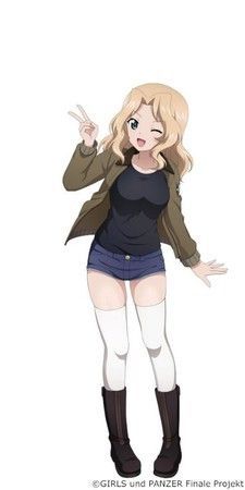 ガールズ&パンツァー_ケイ
