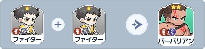 バーバリアン英雄合成式