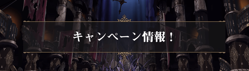 キャンペーン情報