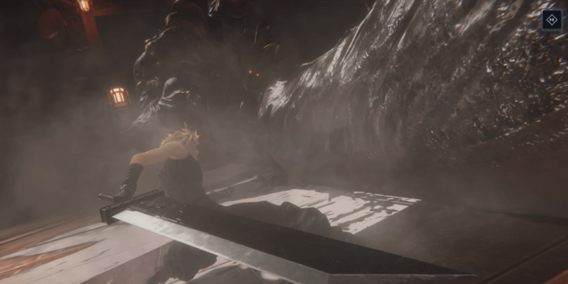 敵の攻撃を回避するガチャ演出