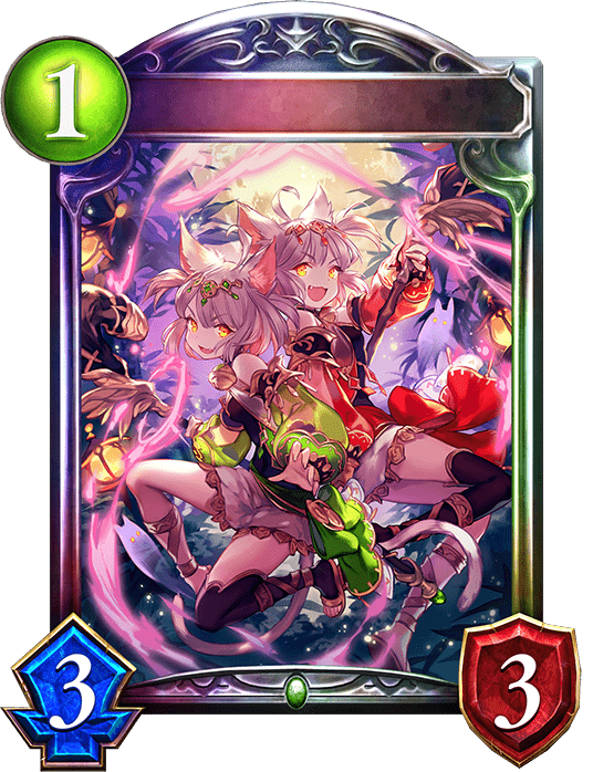 優美な猫姉妹・シャム＆シャマの進化後