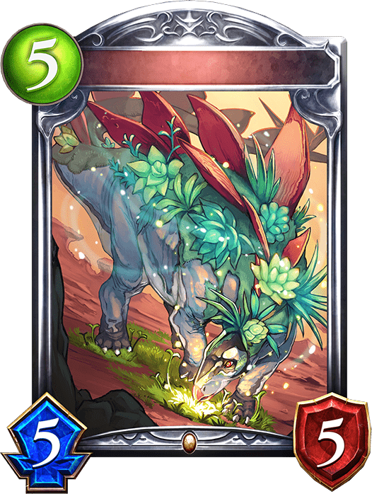 繁茂のステゴサウルスの進化前