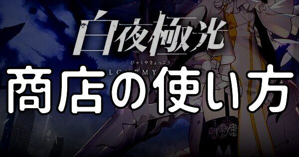 【白夜極光】商店で購入するべきもの
