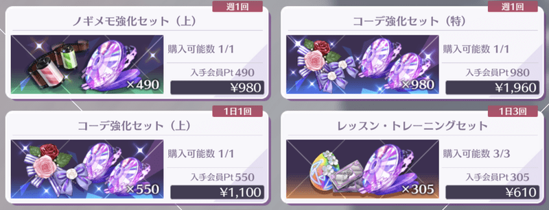 アイテムセット