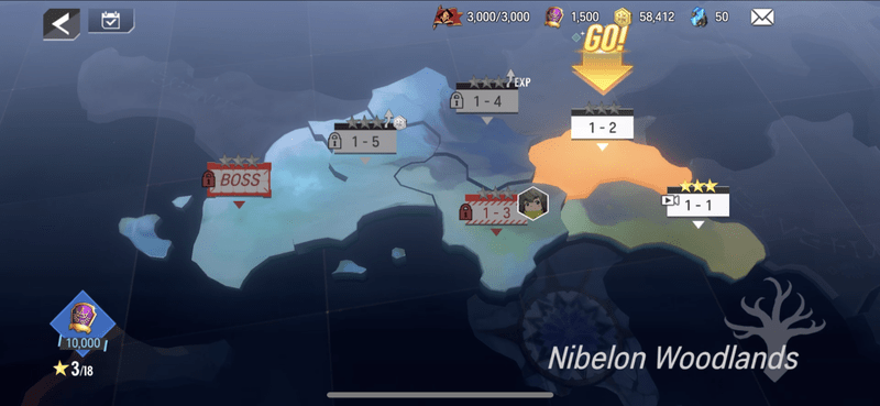 ストーリー画面