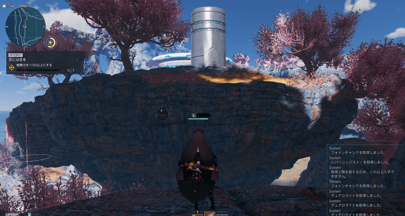 洞窟の入口②目印