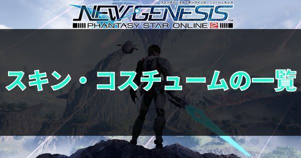 Pso2ngs スキン コスチューム一覧 Pso2ngs攻略wiki Gamerch