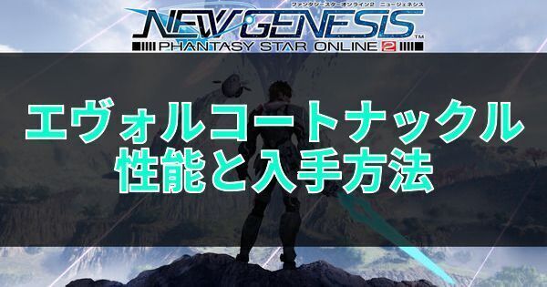 エヴォルコートナックルの性能と入手方法
