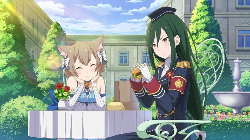 クルシュとハンバーガー