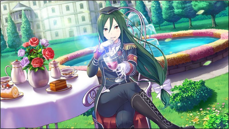 クルシュ(お茶と木剣)