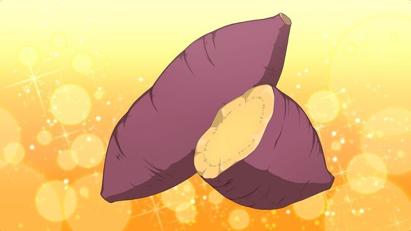 ラムの蒸かし芋