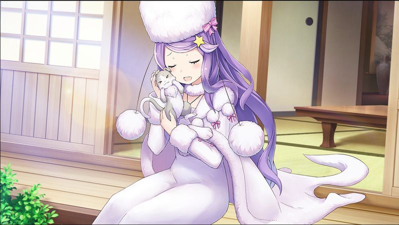 アナスタシア(パックをもふる)