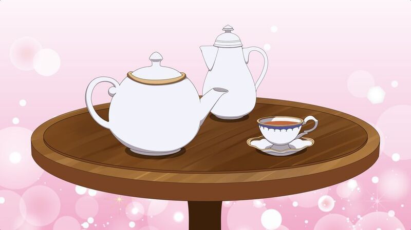 ベアトリスのティーセット