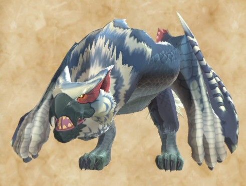 白疾風ナルガクルガ