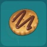 金色のビスケット