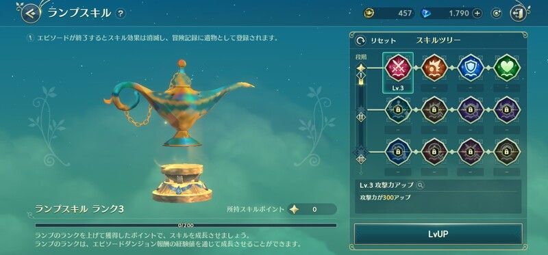 古代魔人のランプ