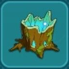 がらんとした木の根元