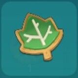 葉っぱのビスケット