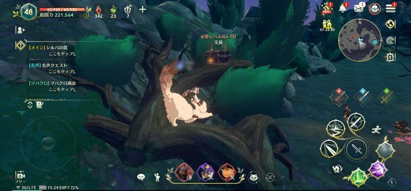 岩の下のボックス