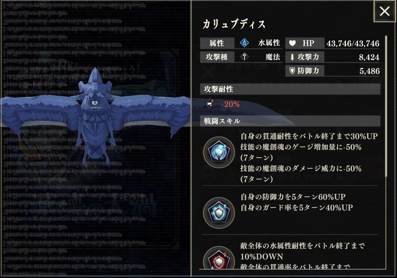 征討戦カリュブディス