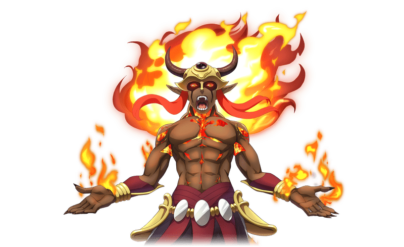 ［灼熱精霊］イフリート