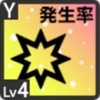 クリティカルアップアイコン