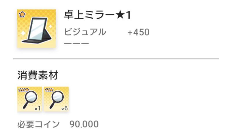 アクセサリの合成