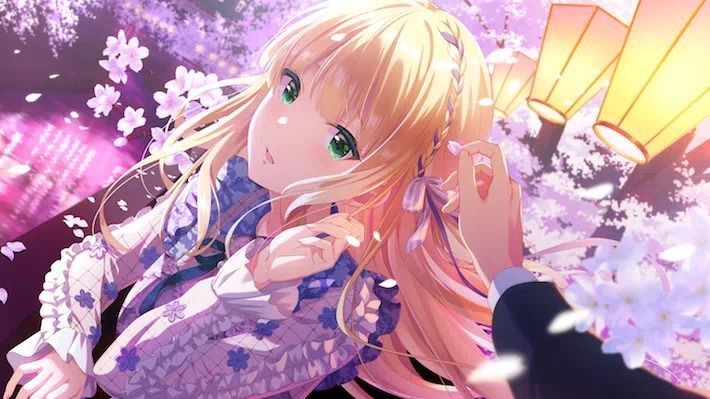 花あかり誘う笑顔 一ノ瀬怜