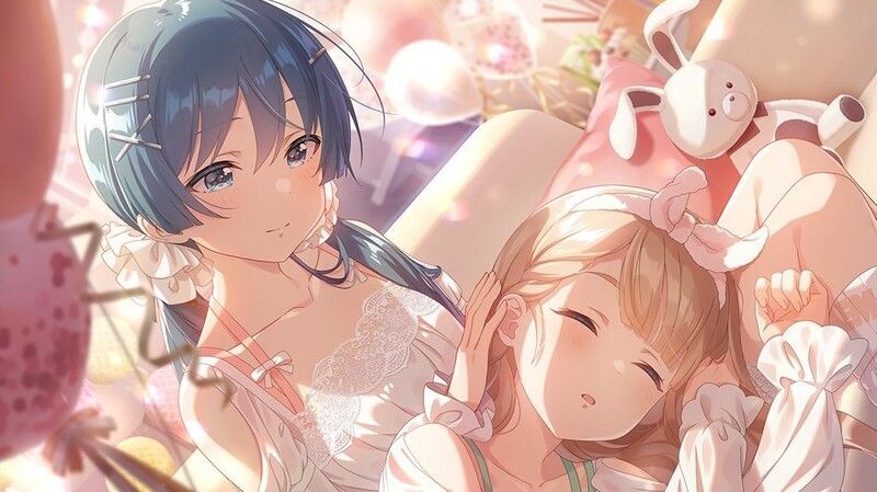 夢の国へ誘う安眠膝枕 奥山すみれ