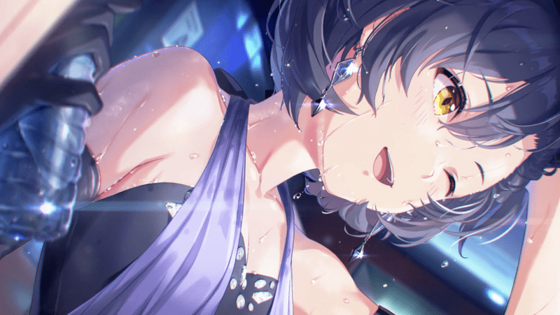 濡れた髪は何を語る 井川葵