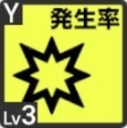 クリティカルアップアイコン